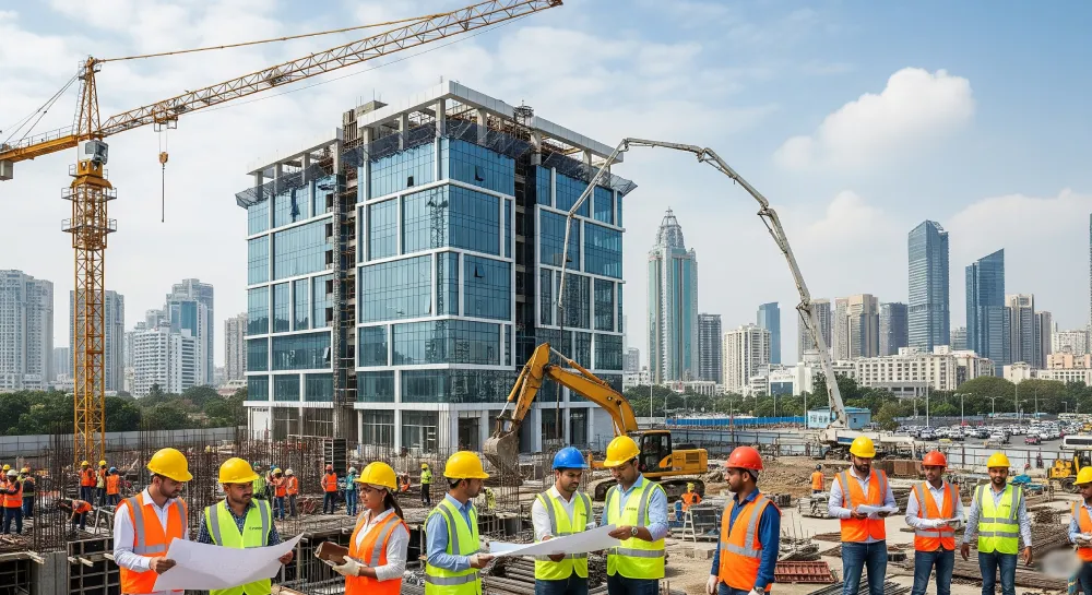 office commercial blocks