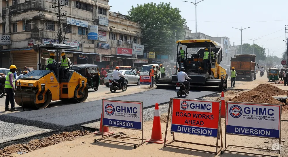 ghmc roads